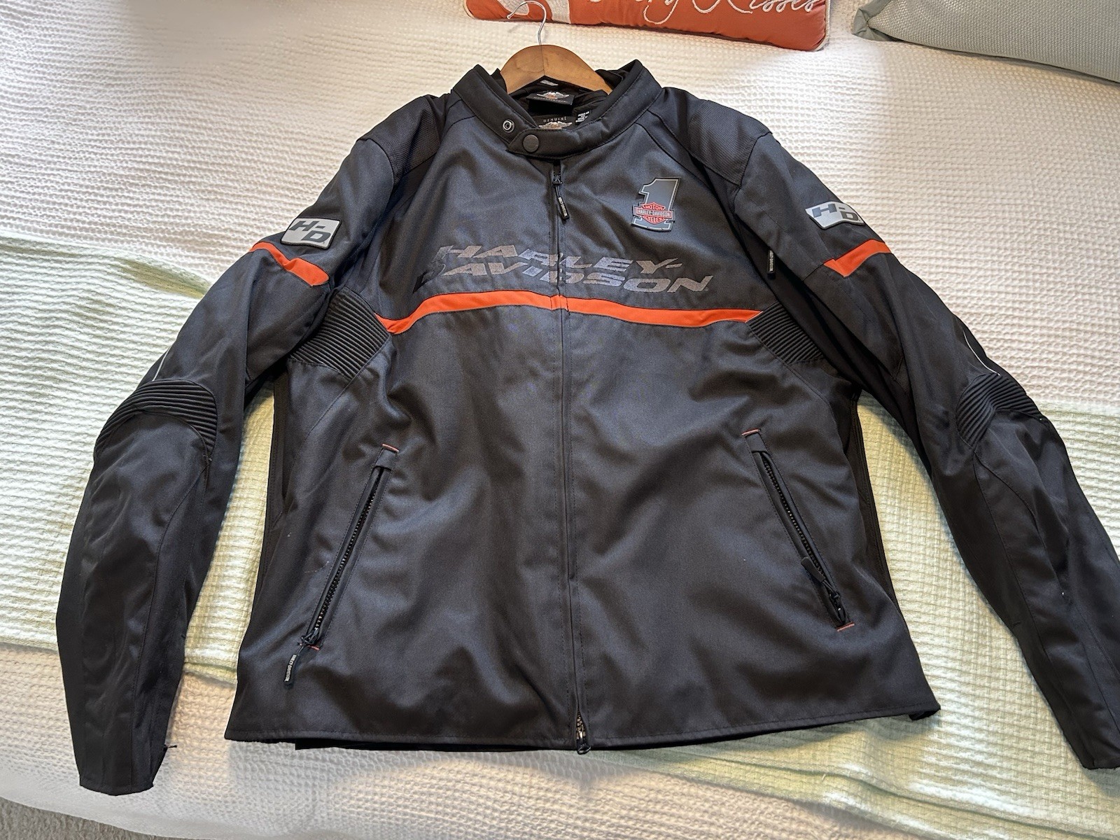 Harley-Davidson Men\'s Killian Motorcycle Riding Jacket with Liners Size 2xl