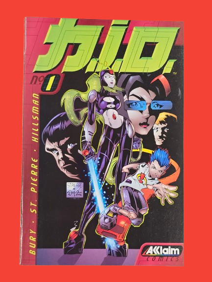 NIO #1 1998 Acclaim Comics Shon C. Bury Joe St. Pierre Don Hillsman