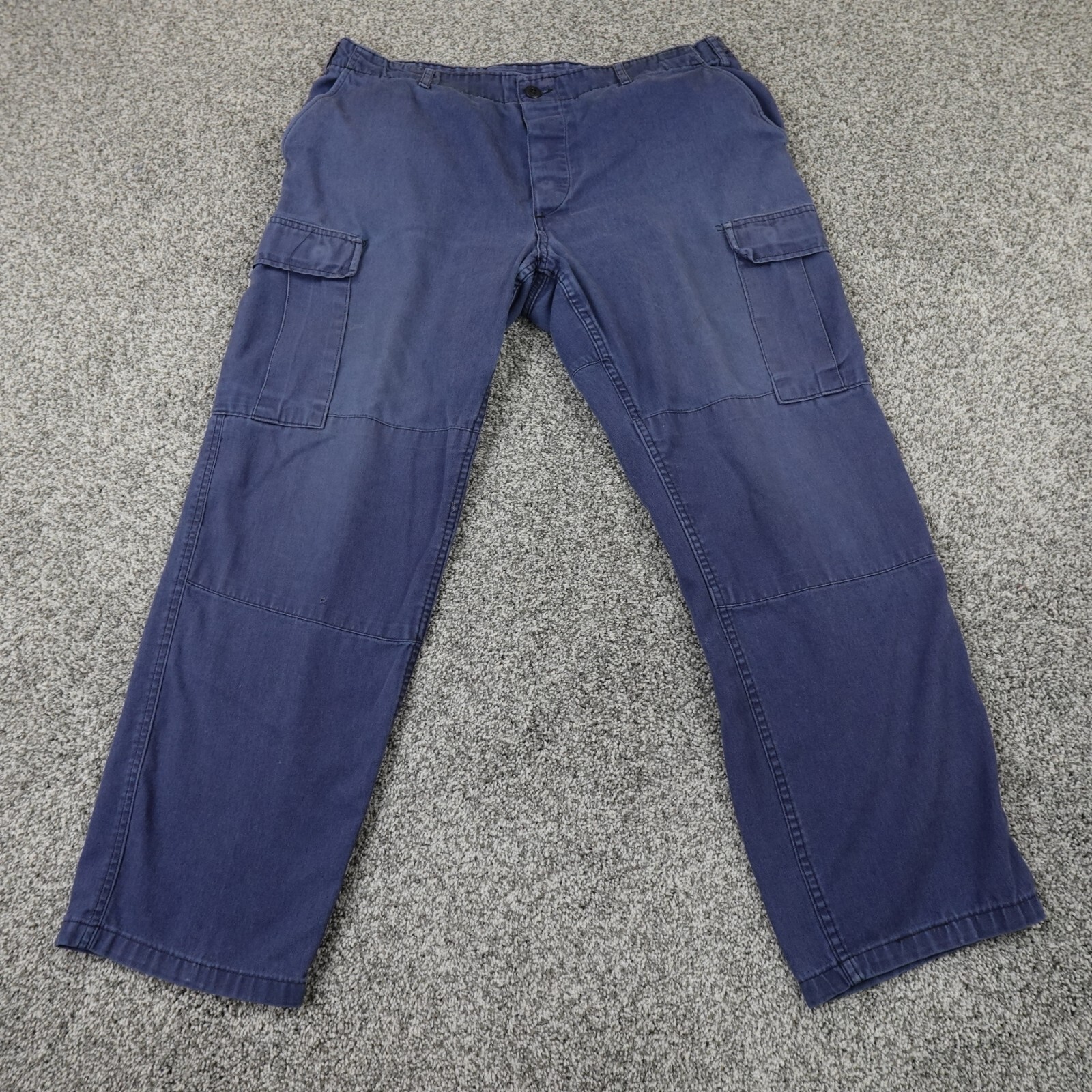 Tru Spec Pants Mens Large Blue Military Button Fly Army Cargo Combat Trouser Tru Spec Pants Mens Large Blue Military Button Fly Army Cargo Combat Trouser
