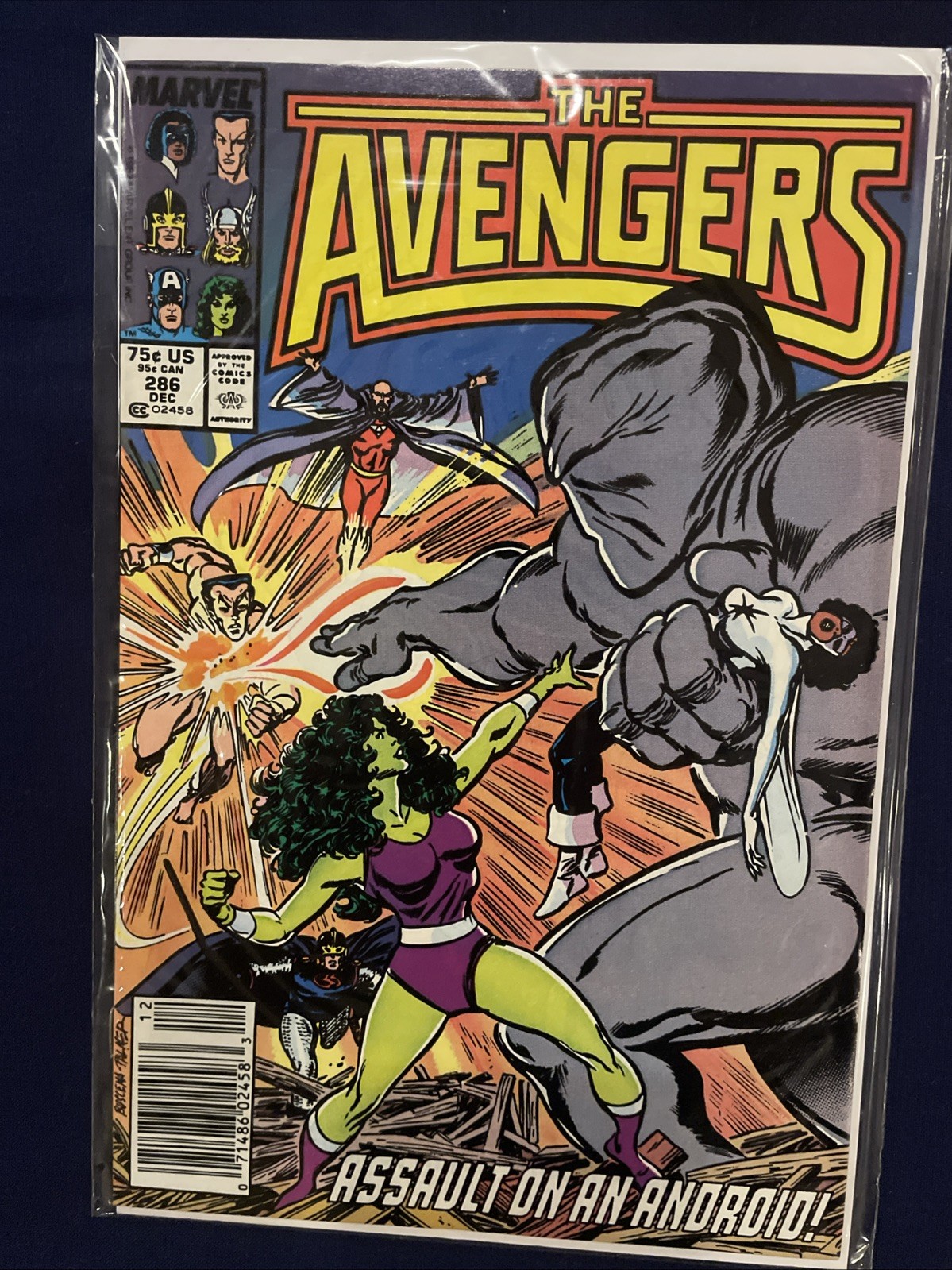 Marvel Comics The Avengers #284 VF 8.0 #286 VFNM 9.0 Lot of 2