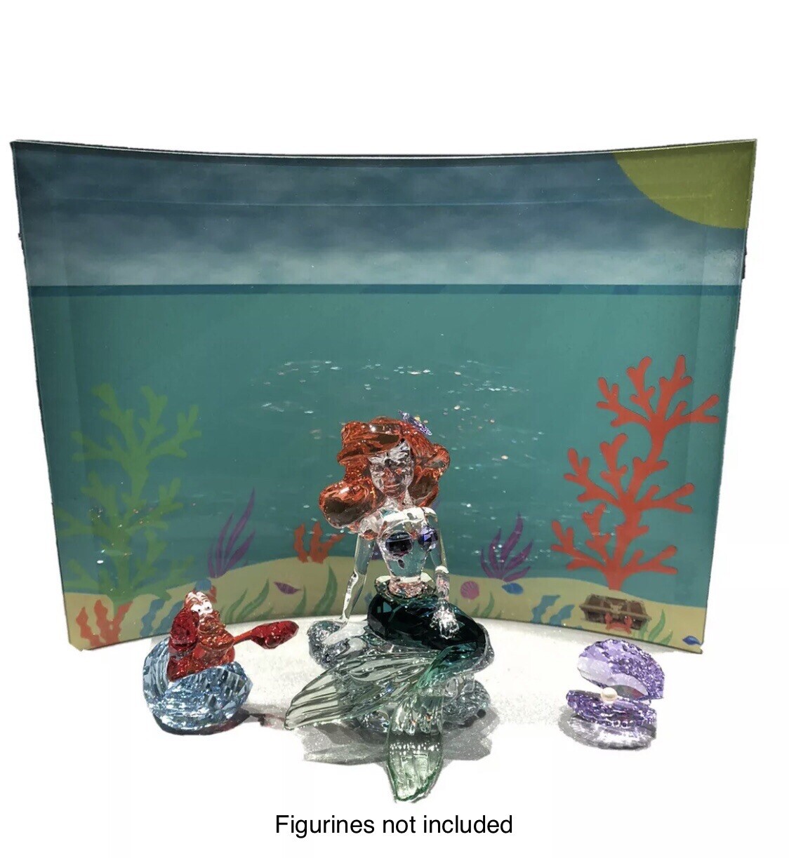 Swarovski Disney Little Mermaid Crystal Display Read Description