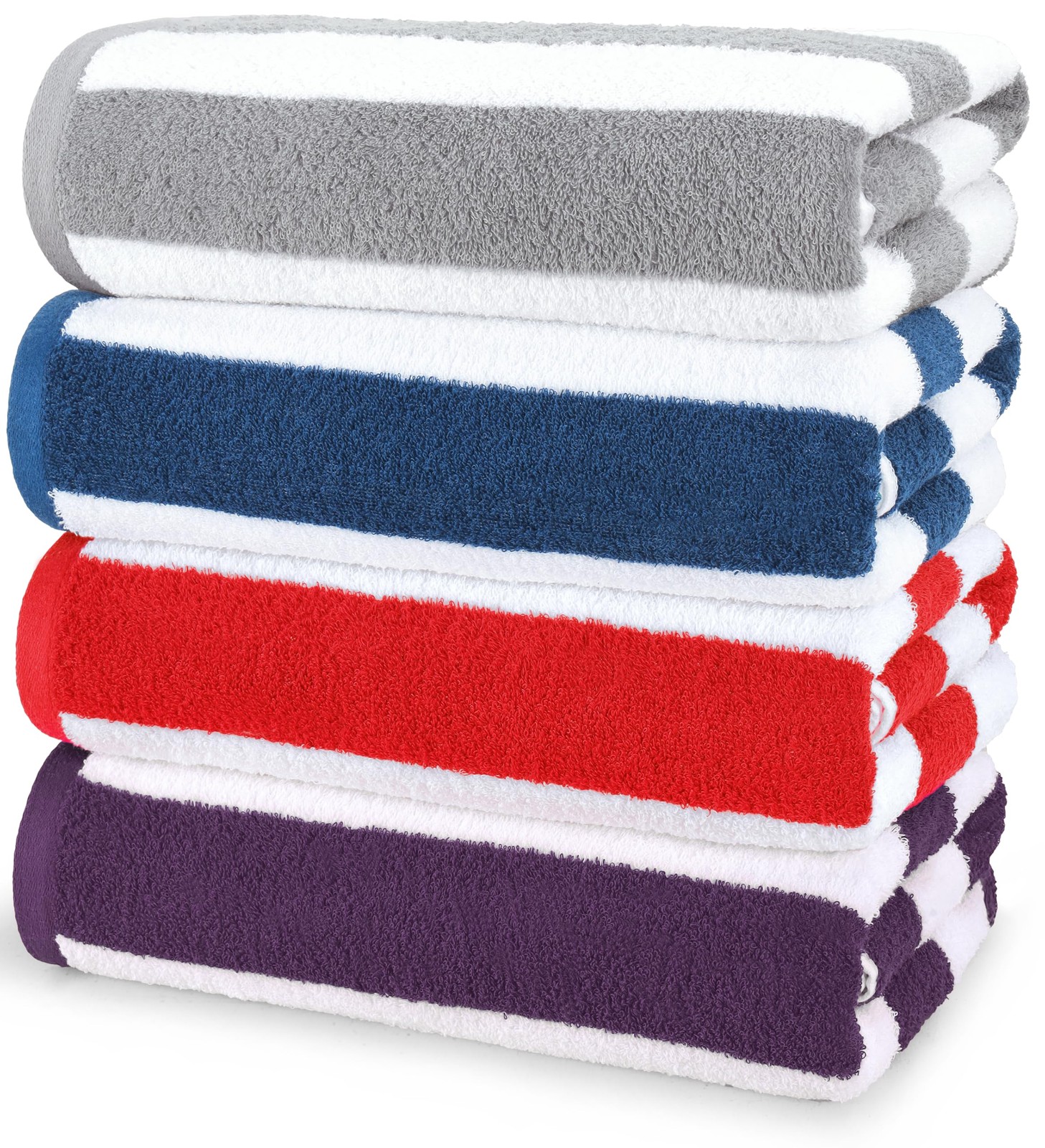 Utopia Towels Cabana Stripe Beach Towel Oversized 100 Ringspun Cotton Pool Utopia Towels Cabana Stripe Beach Towel Oversized 100 Ringspun Cotton Pool