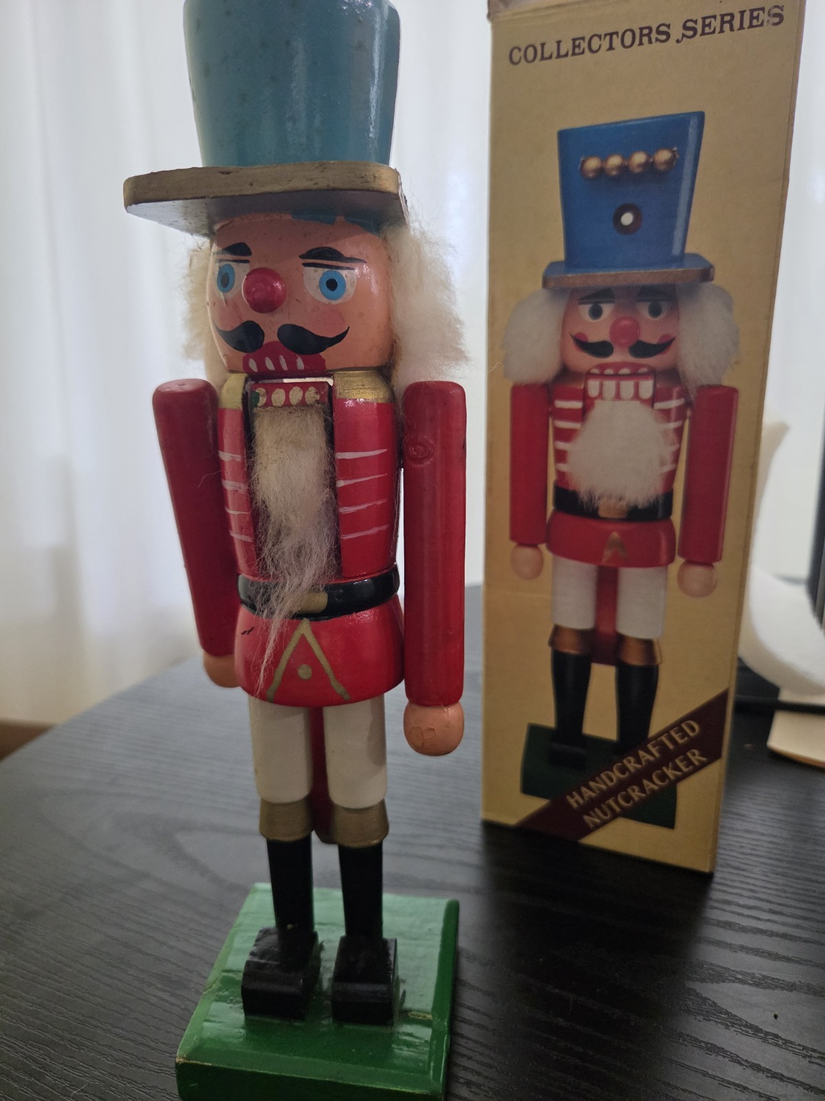 Rare vintage Bronson handmade wood nutcracker French General 