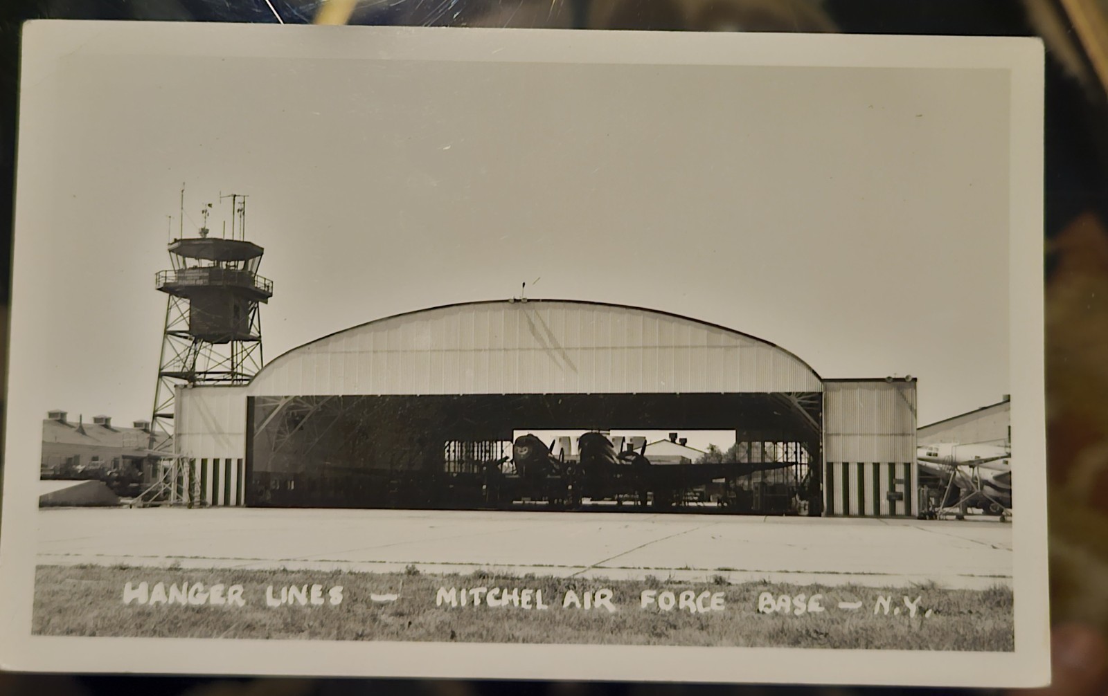 REAL PHOTO post card New York Garden City Long Island US Air Force MITCHEL FIELD