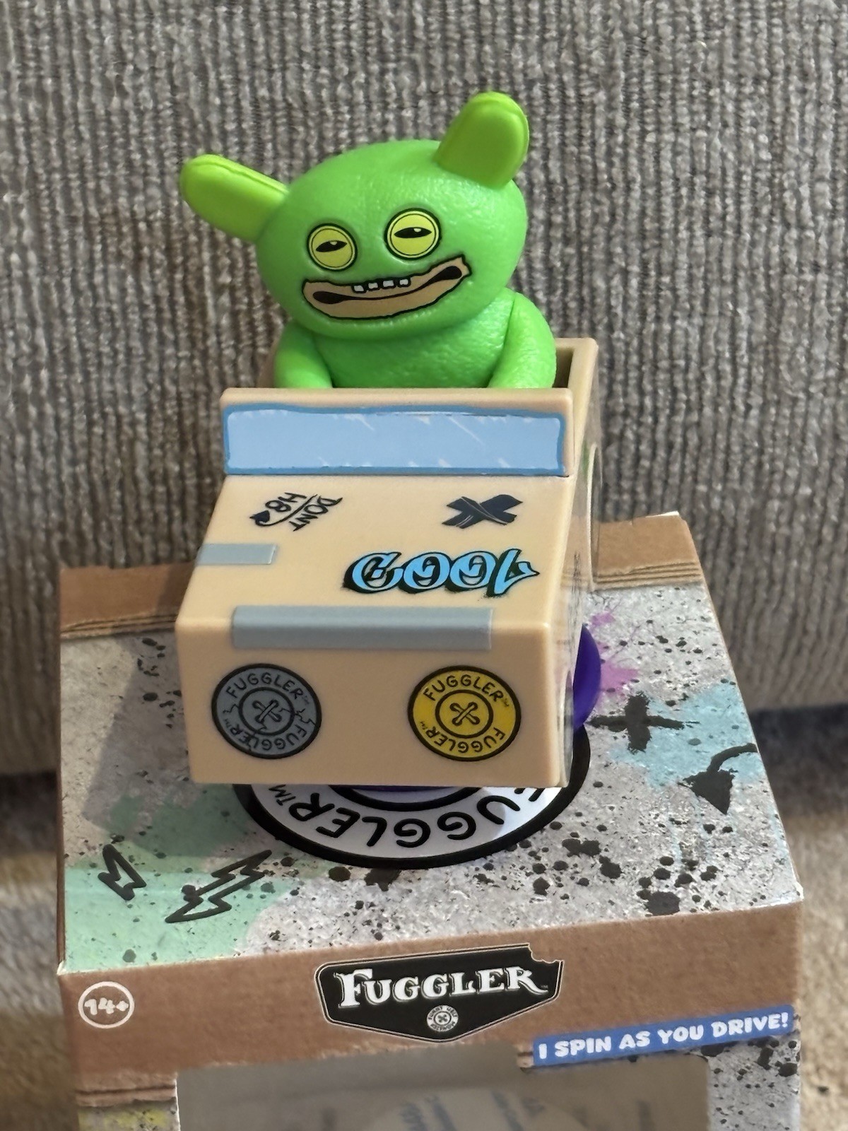 NEW, FUGGLER Car Dash board DRIFTER - GRIN GRIN