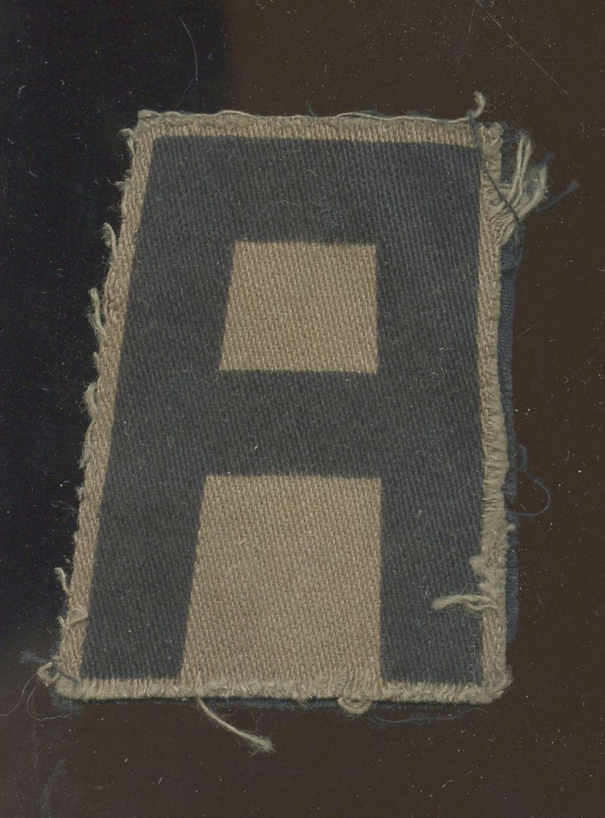 WWII WW2 Patch-VERY RARE First 1st Army Printed NOT EMBROIDERED Uniform-removed
