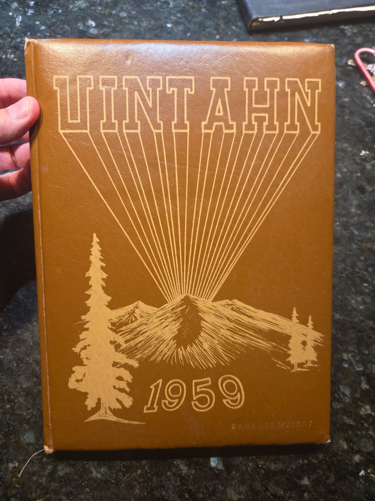 1959 UINTAH HIGH SCHOOL YEARBOOK VERNAL UTAH UINTAHN