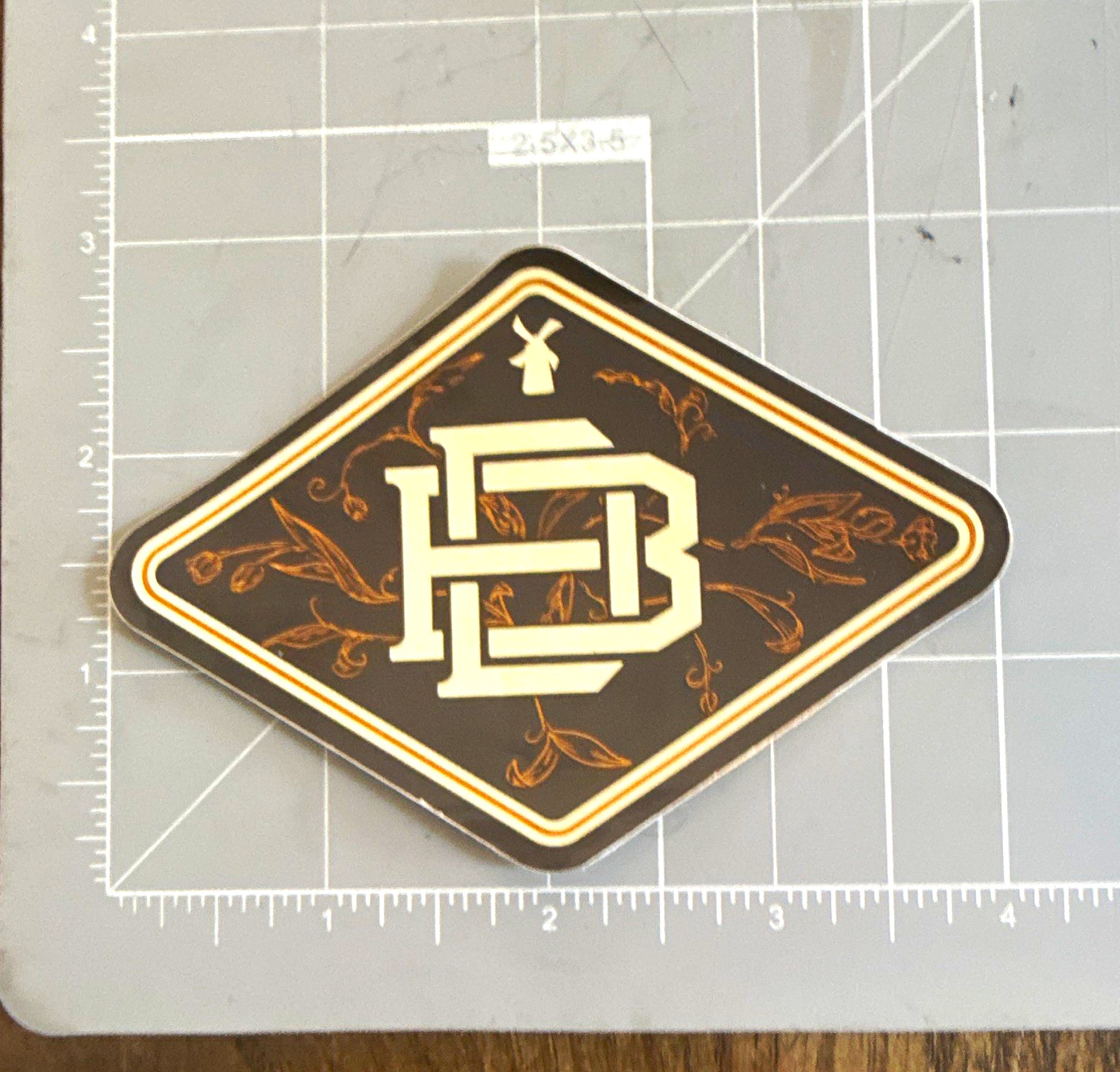RARE 2019 Dutch Bros Diamond Sticker