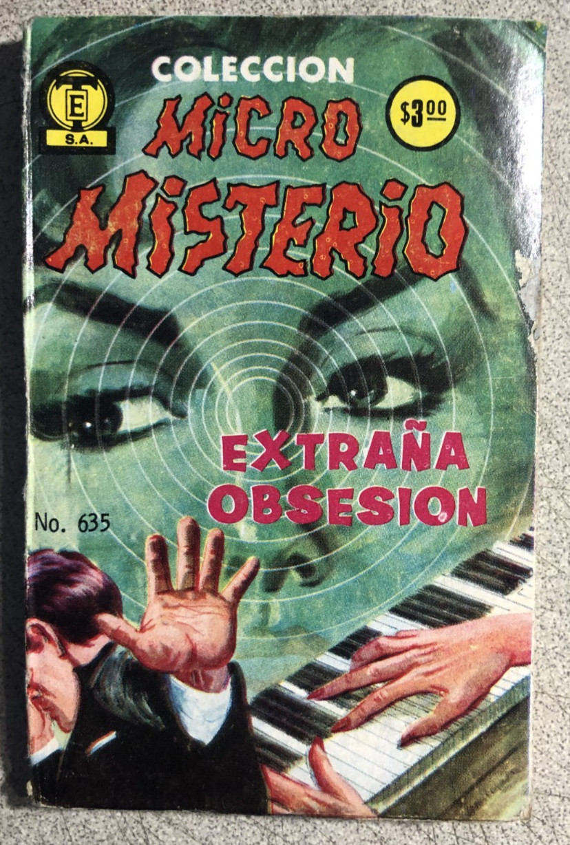 MICRO MISTERIO #635 (1980 Mexico) very small Spanish language horror comic VG+