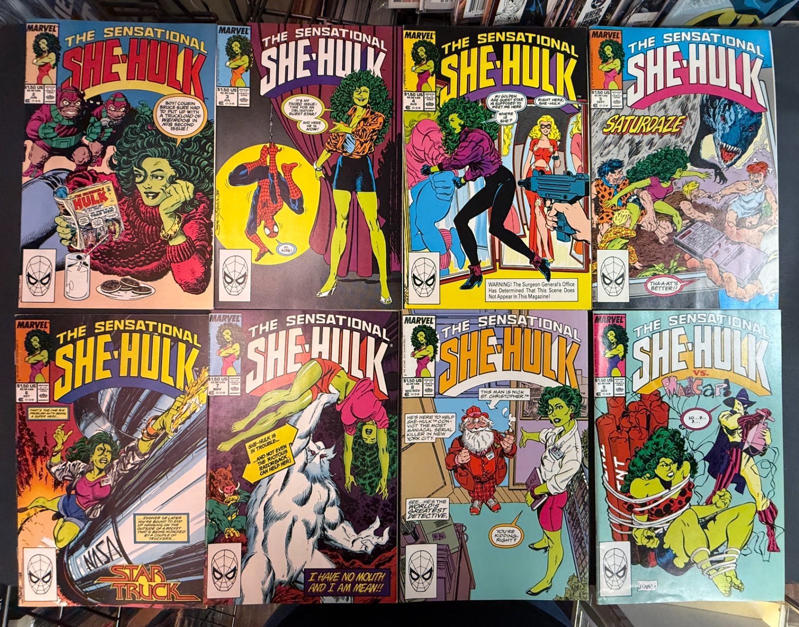 Sensational She-Hulk (1989) Lot of 16 #2-17 Marvel Comics VF-VF/NM