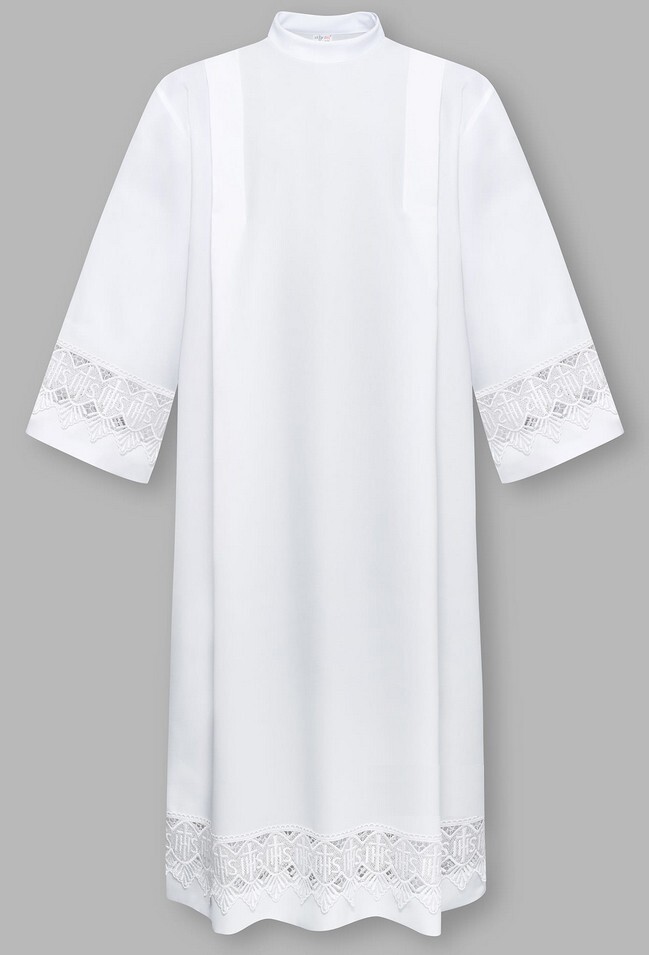 Alb with lace A16-B Alba con encaje Aube avec de la dentelle Albe mit Spitze