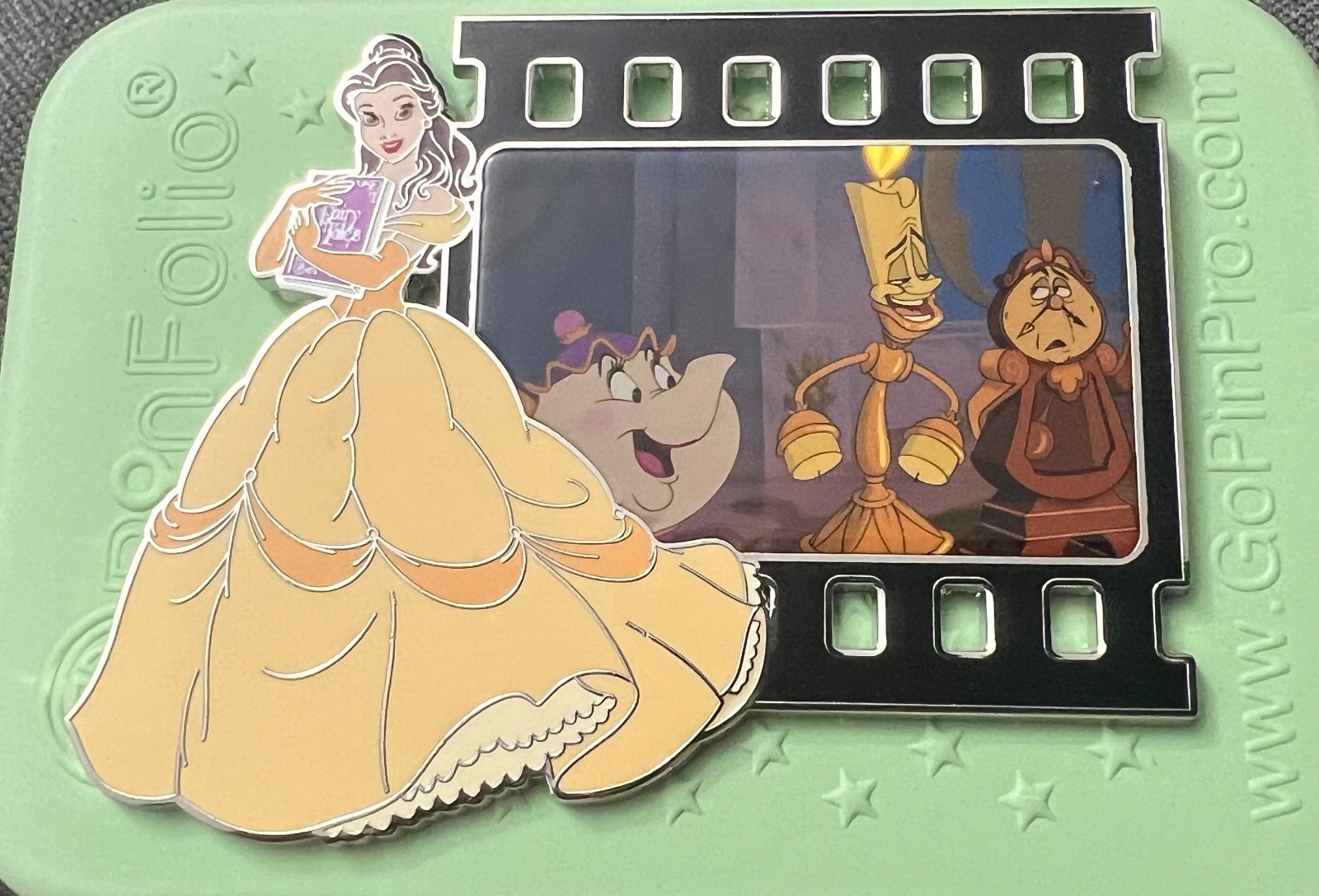 Disney PALM Belle Princess Film Pin LE 1000