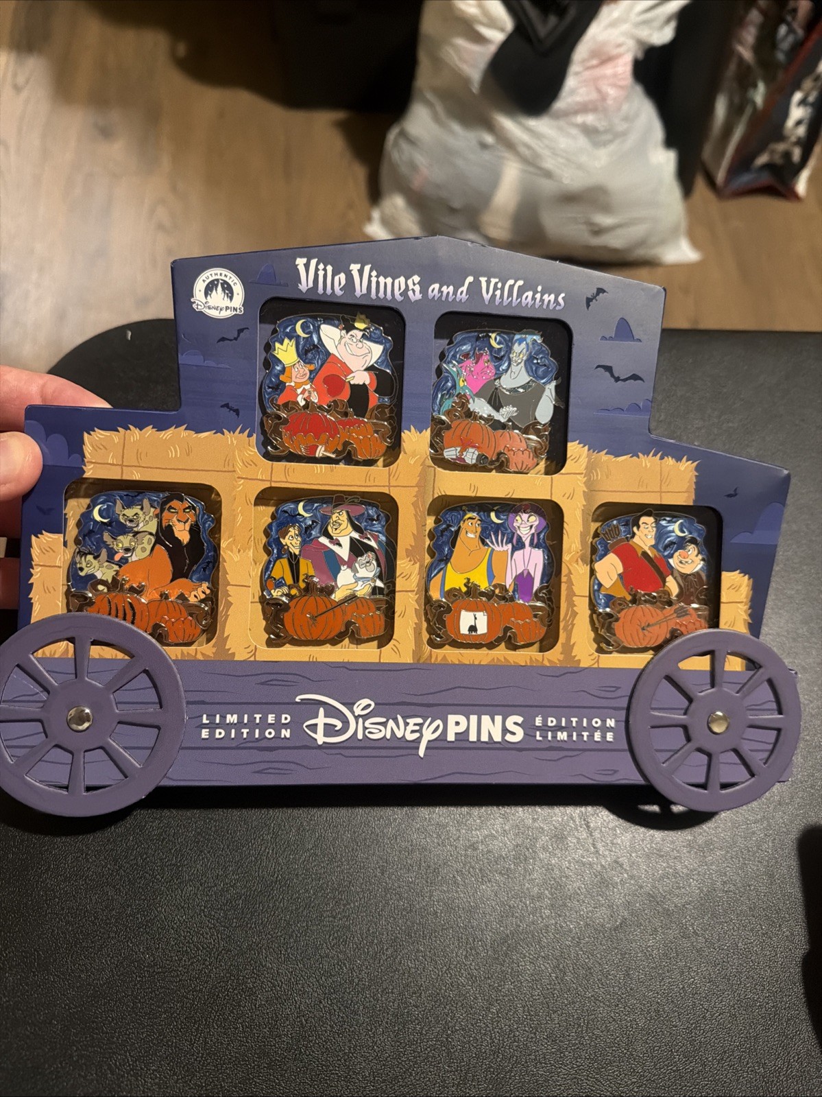 Disney Vile Vines and Villains LE 2000 Pin Set