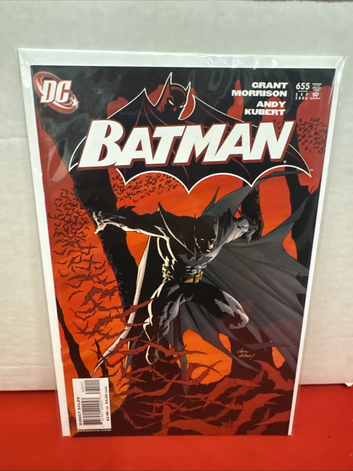 Batman 655 DC 2006 1st Damian Wayne Cameo Grant Morrison Andy Kubert Key