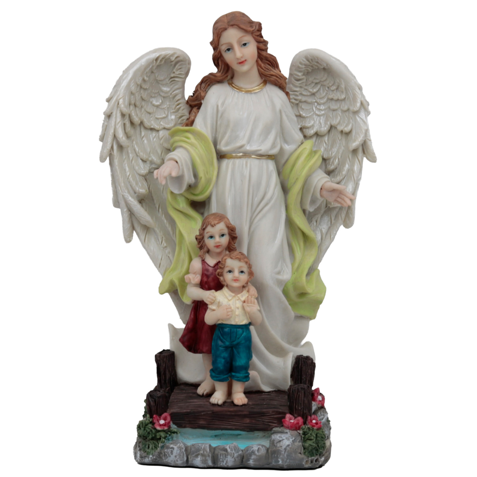 Guardian Angel Watching Over the Children Crossing the Bridge 10\