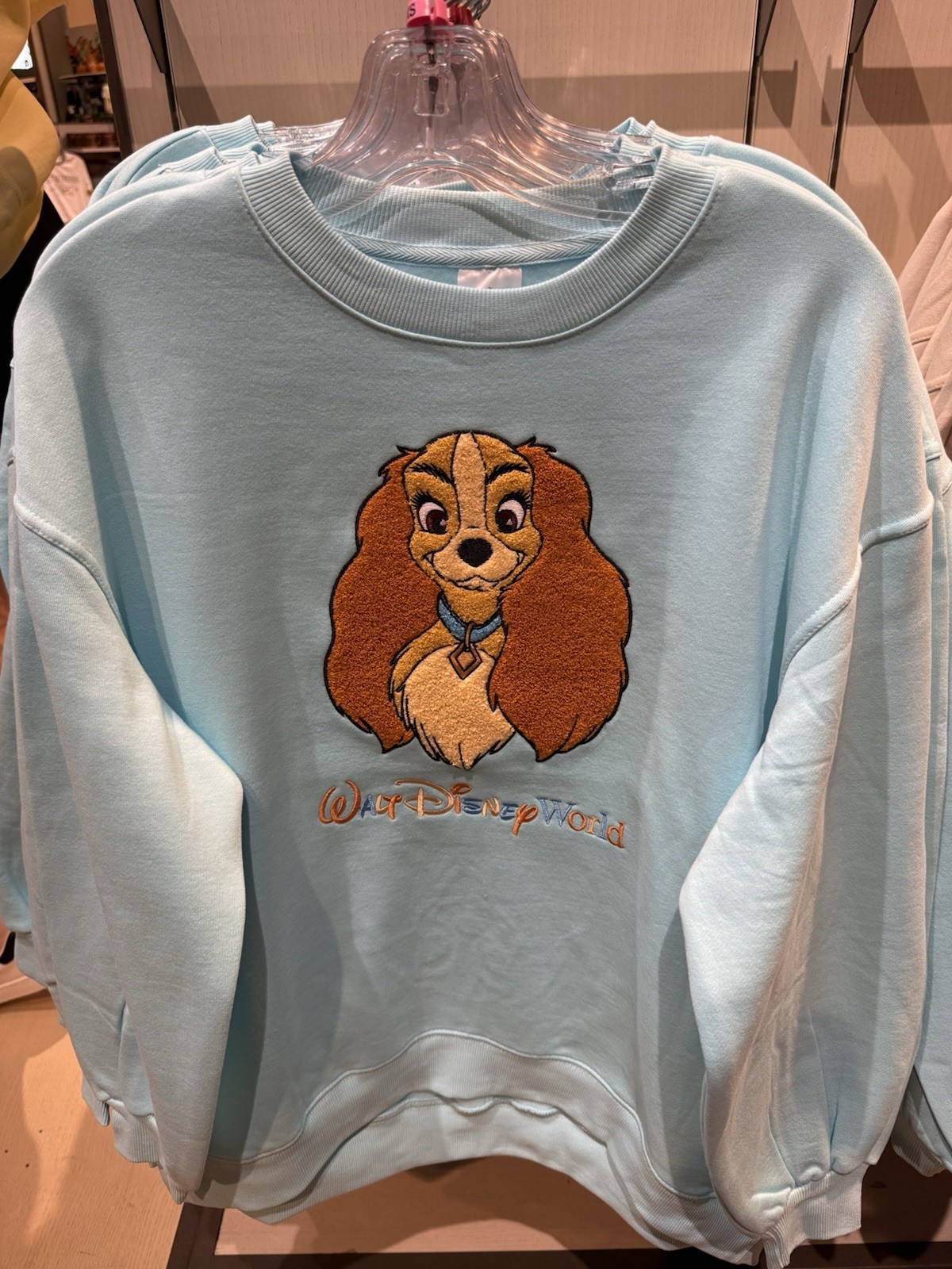 Disney Parks 2026 Lady And The Tramp Sweatshirt Pullover Size Medium New