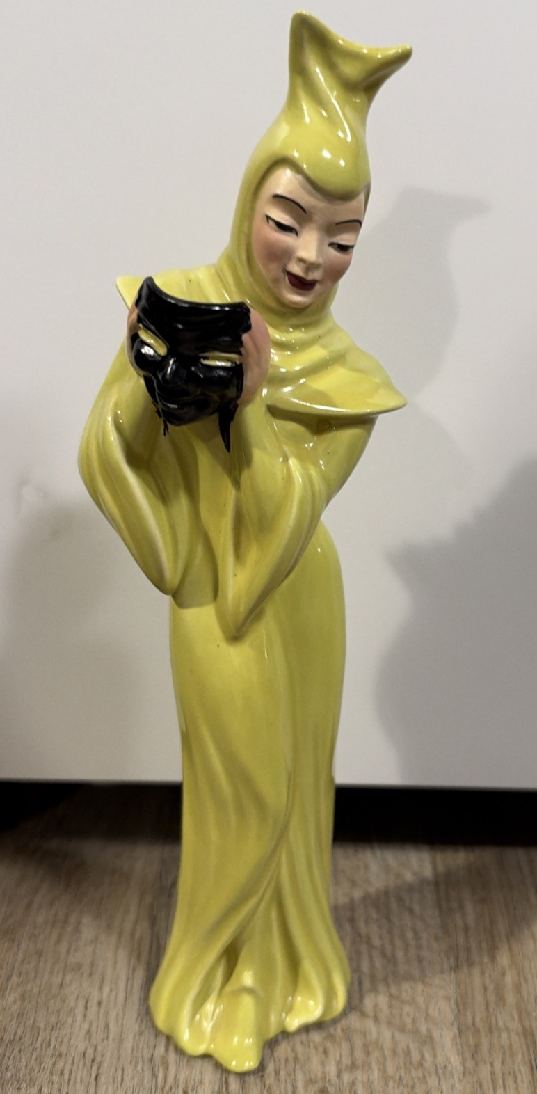 Vintage “Comedy“ Figure Ceramic Arts Studio Madison Wisconsin 10.5”