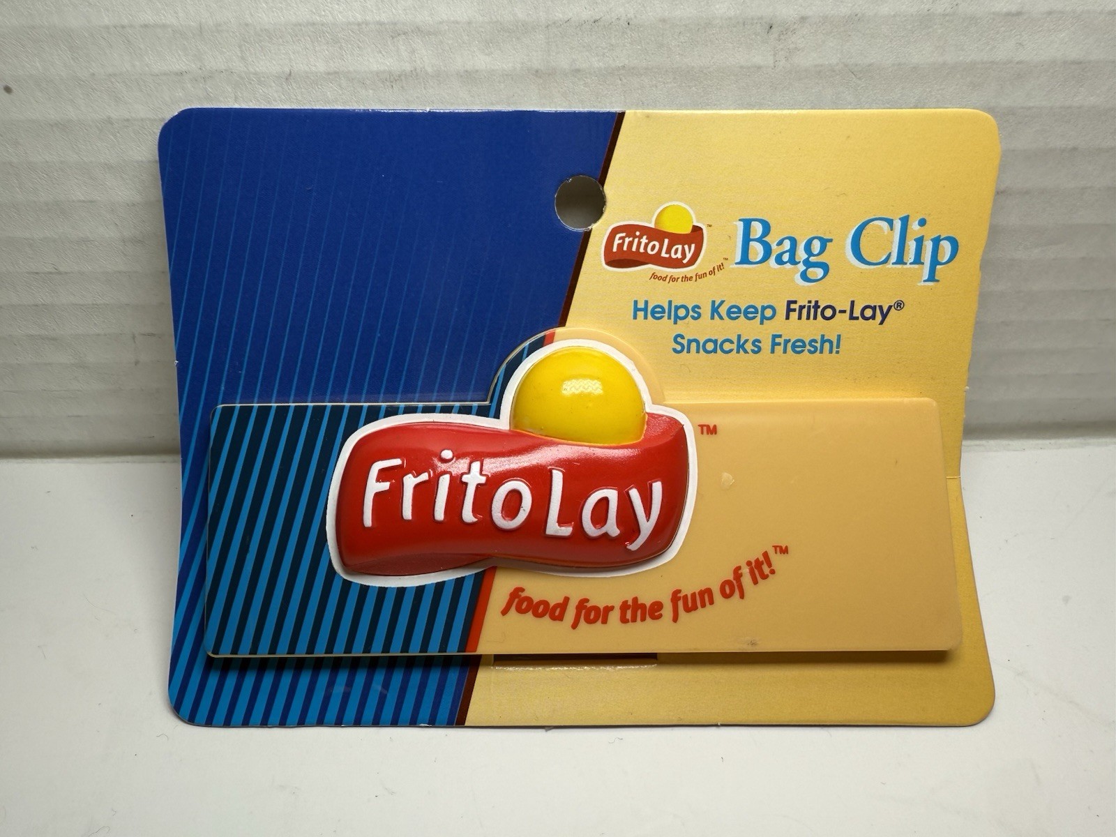 Vtg Frito Lay Potato Chip Clip 2000s with Magnet NOS A. Aronson Lays Y2k New NWT
