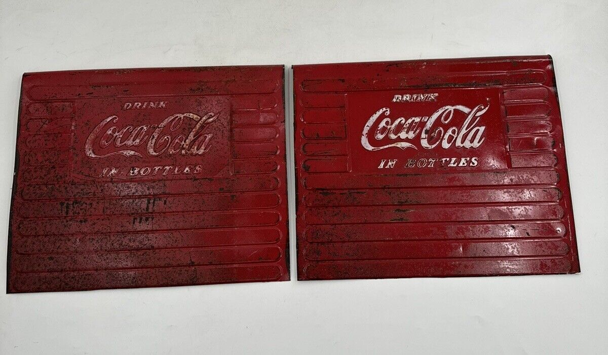 Coca Cola Cooler Chest Metal Signs Drink Soda Decoration Sides  15X13