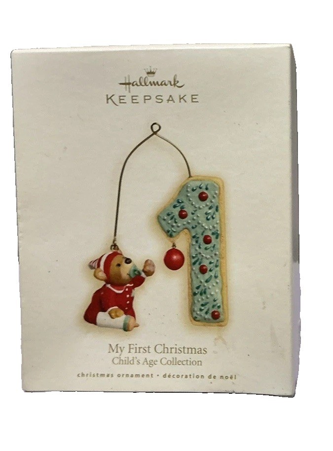 NIB Hallmark Keepsake Christmas Ornament “My First Christmas” 2009 NIB Hallmark Keepsake Christmas Ornament “My First Christmas” 2009