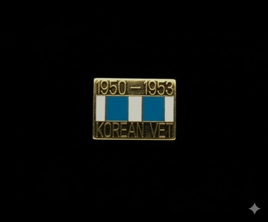 U.S. Military Korea Veteran 1950-1953 Lapel Pin