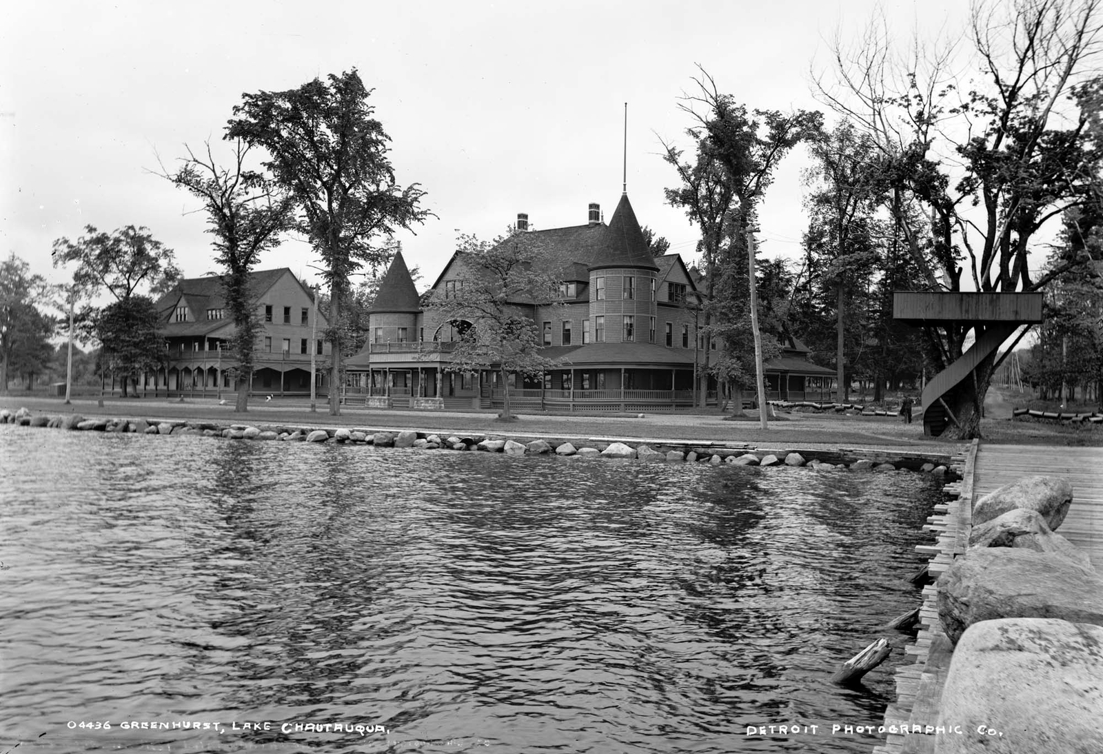 1880-1897 The Greenhurst, Lake Chautauqua, New York Old Photo 13 1880-1897 The Greenhurst, Lake Chautauqua, New York Old Photo 13