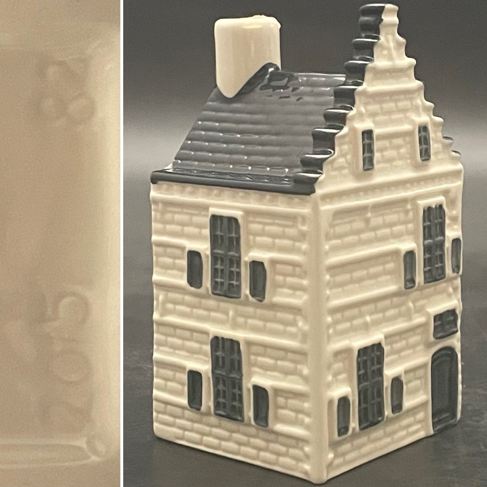 KLM Airlines Blue Delft 2015 Miniature House Bottle 82 Huys op de Jeker KLM Airlines Blue Delft 2015 Miniature House Bottle 82 Huys op de Jeker