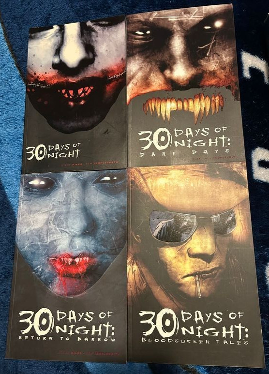 30 Days of Night Graphic Novel Lot of 4 TPB Set IDW Steve Niles #1-4