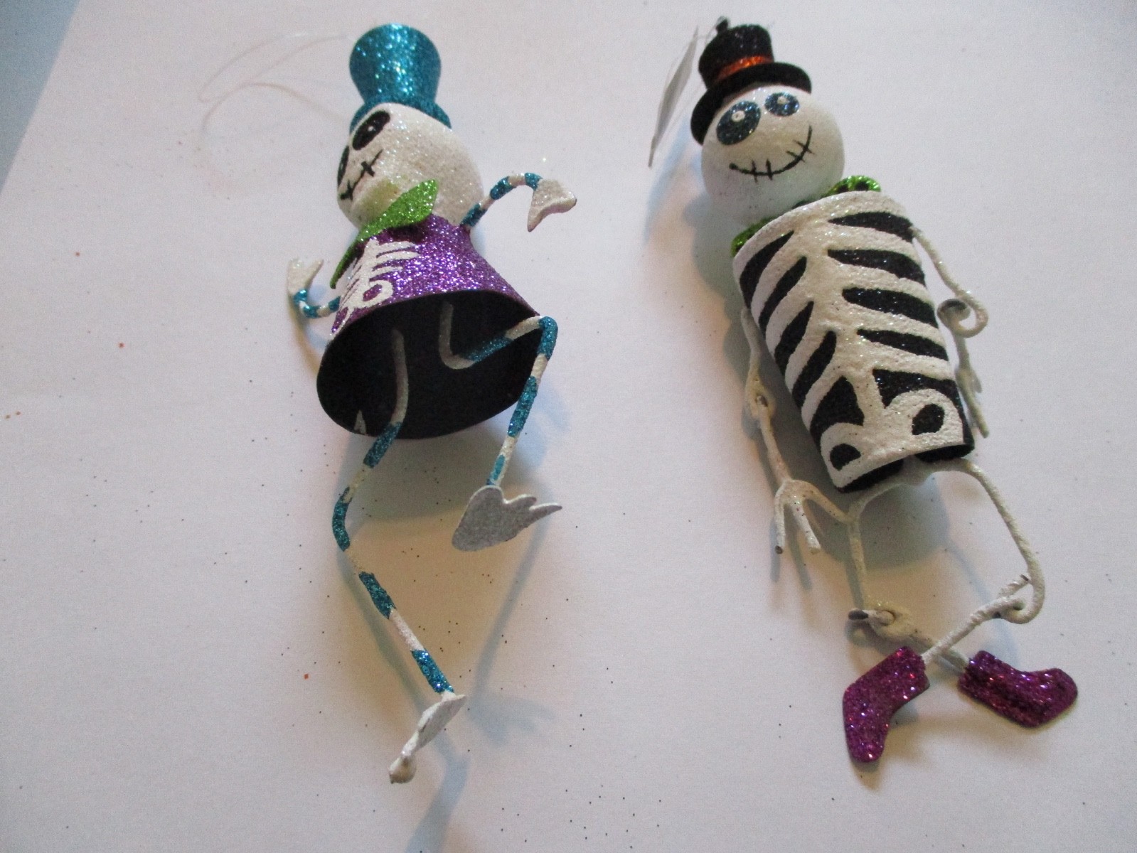 Lot of (2) Pier 1 Halloween Ornaments 