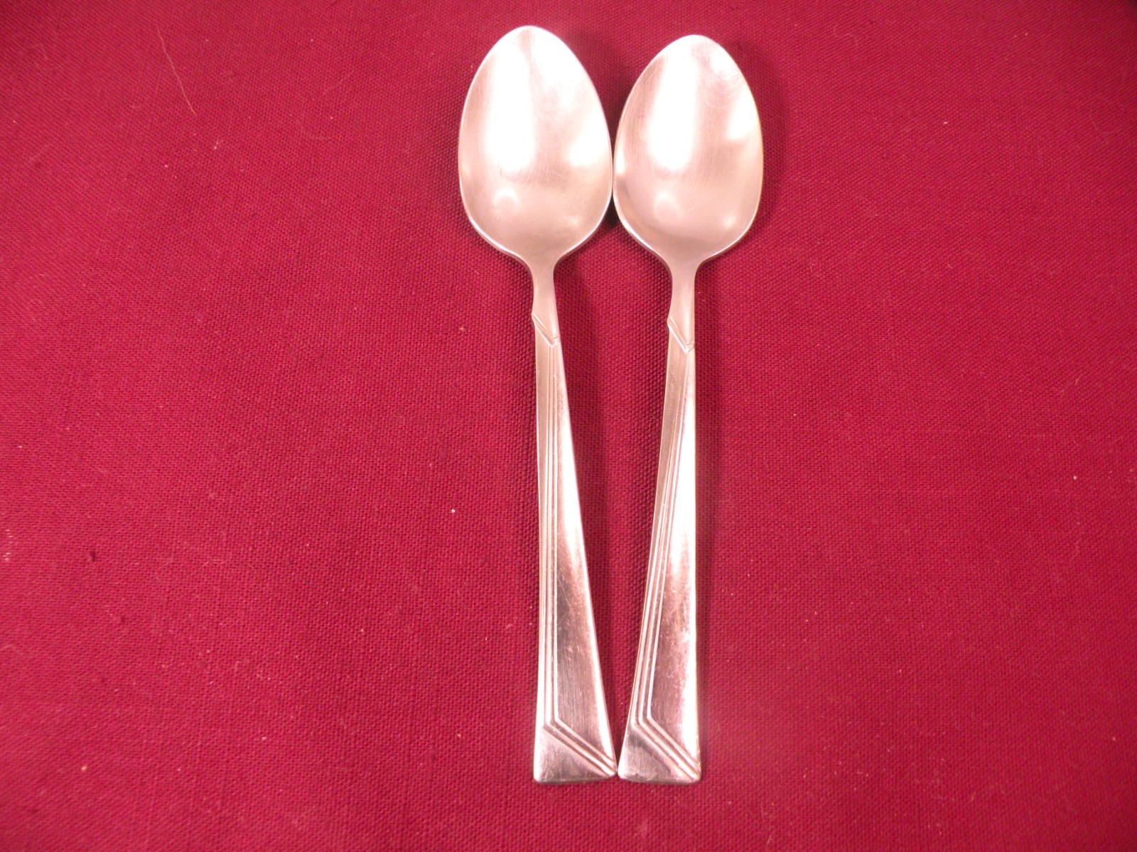 Set Of 2 Teaspoons Oneida Silver Era Stainless Steel Flatware 6