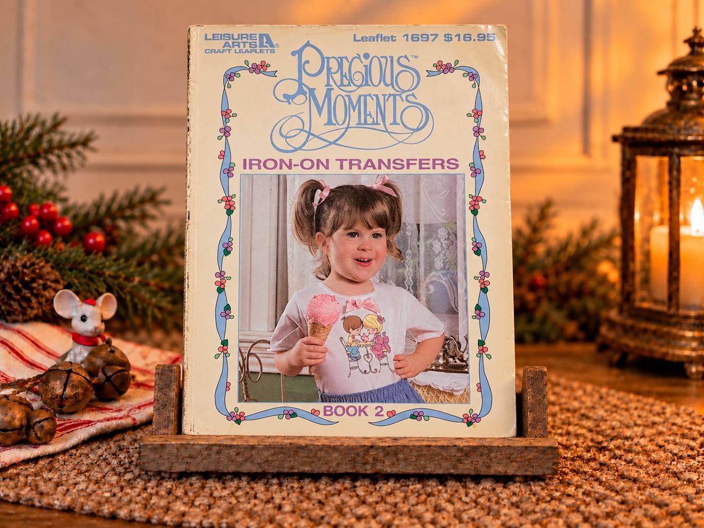 Vintage 1996 Precious Moments Iron On Transfers Book 2 Leisure Arts 1697 Unused