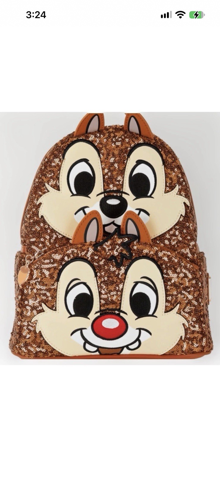 LOUNGEFLY DISNEY CHIP ‘N’ DALE SEQUINED COSPLAY BACKPACK AND CARDHOLDER SET NWT LOUNGEFLY DISNEY CHIP ‘N’ DALE SEQUINED COSPLAY BACKPACK AND CARDHOLDER SET NWT
