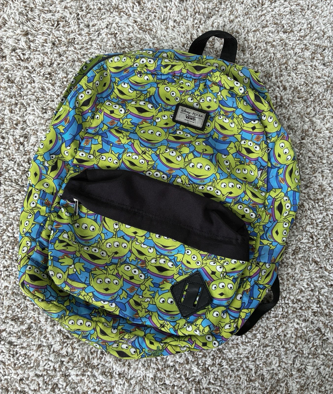 Rare VANS x Disney Pixar Toy Story Aliens Backpack Limited Edition