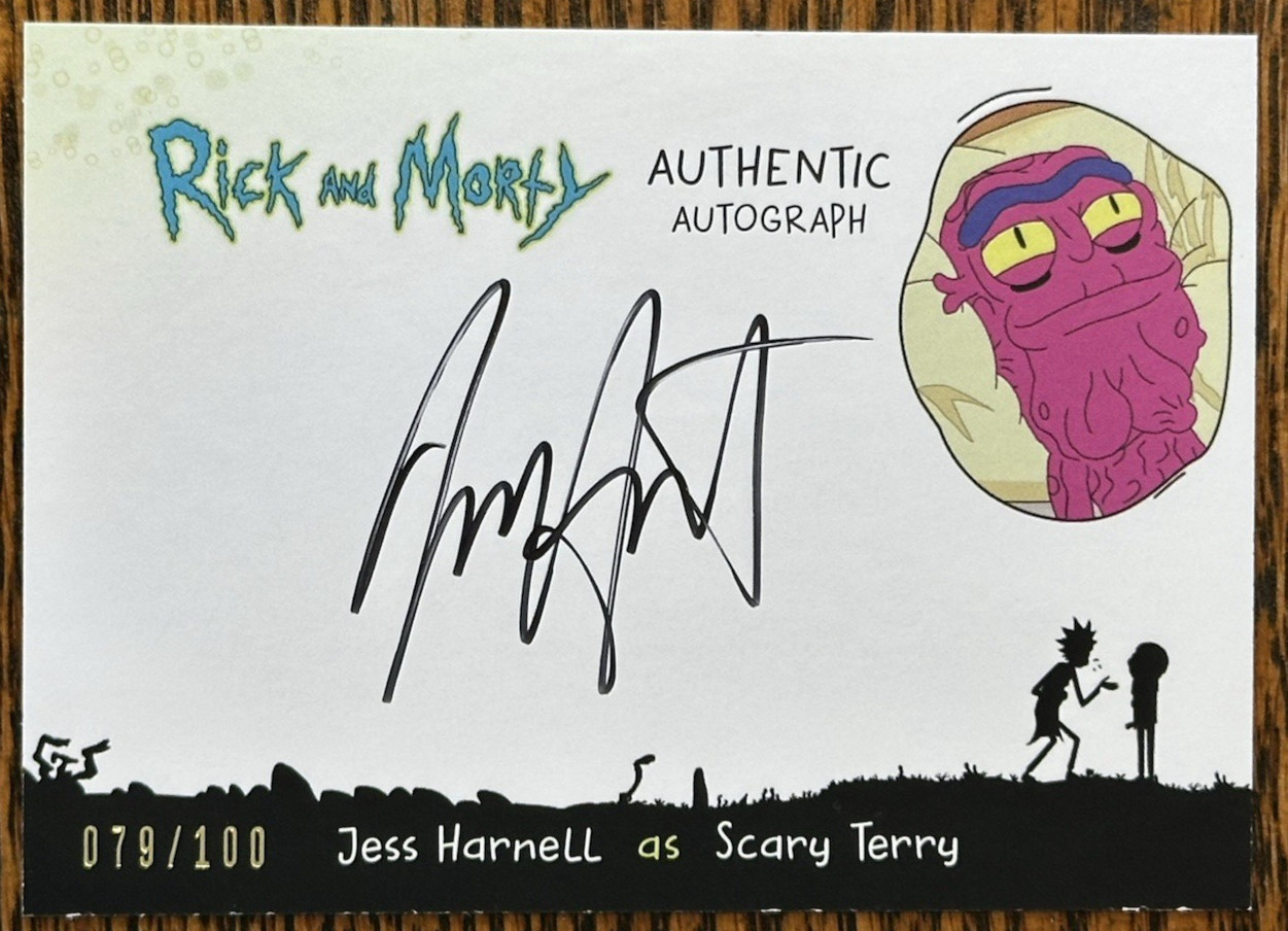 2018 Cryptozoic Rick & Morty Season 1 JH-ST Jess Harnell as Scary Terry 79/100