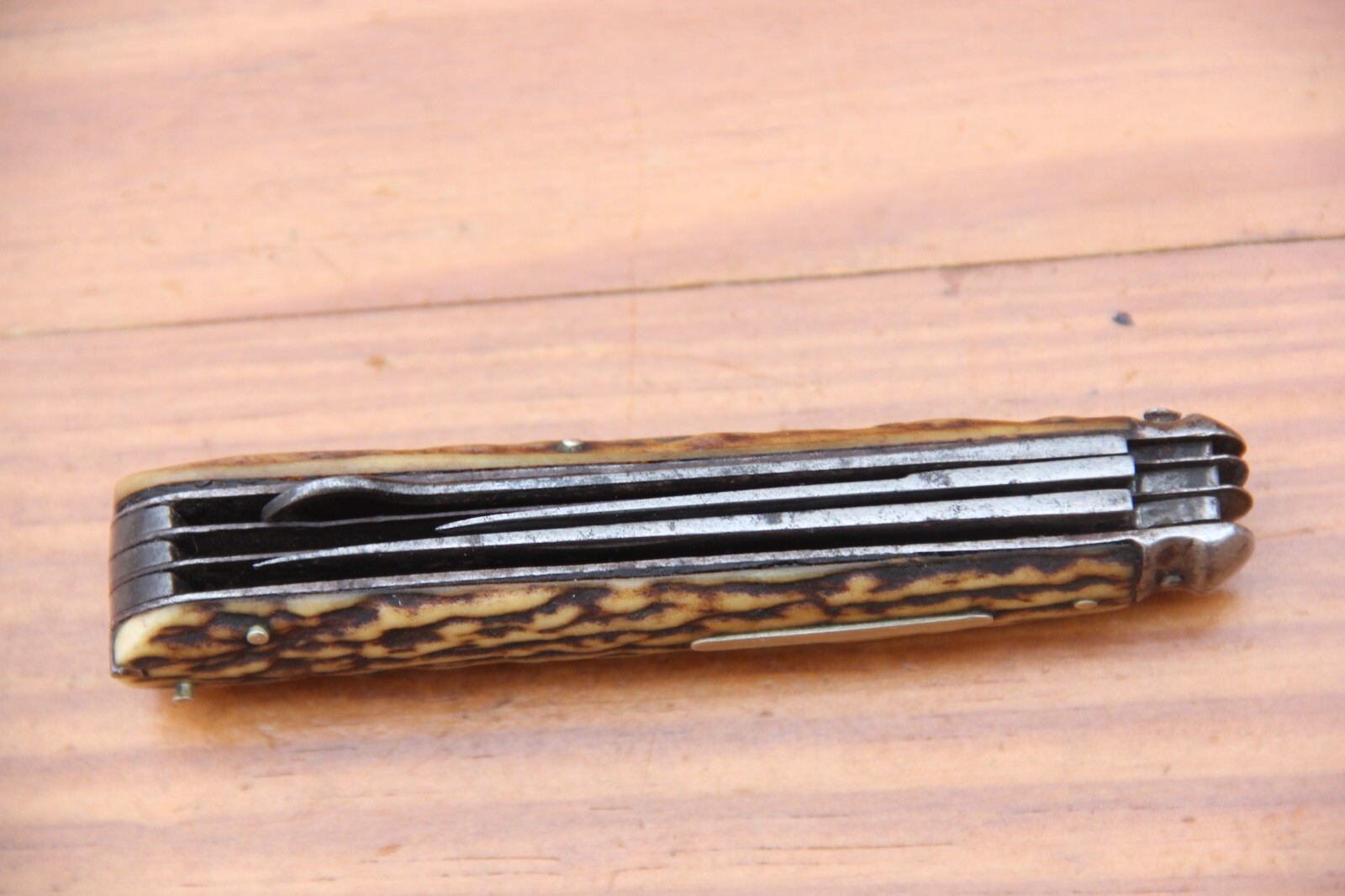 RARE VINTAGE TAYLOR EYE WITNESS HORSEMAN KNIFE  - READ DESCRIPTION