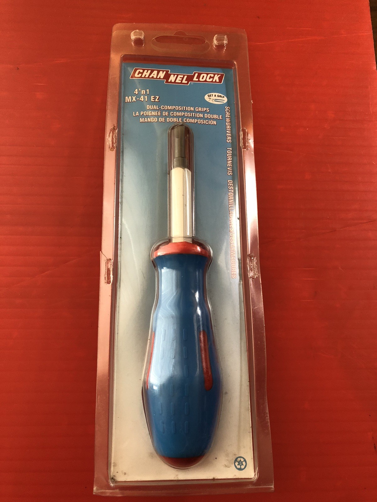 CHANNELLOCK MX-41 EZ 4 ‘n 1 Multi Bit Screwdriver. New Old Stock CHANNELLOCK MX-41 EZ 4 ‘n 1 Multi Bit Screwdriver. New Old Stock