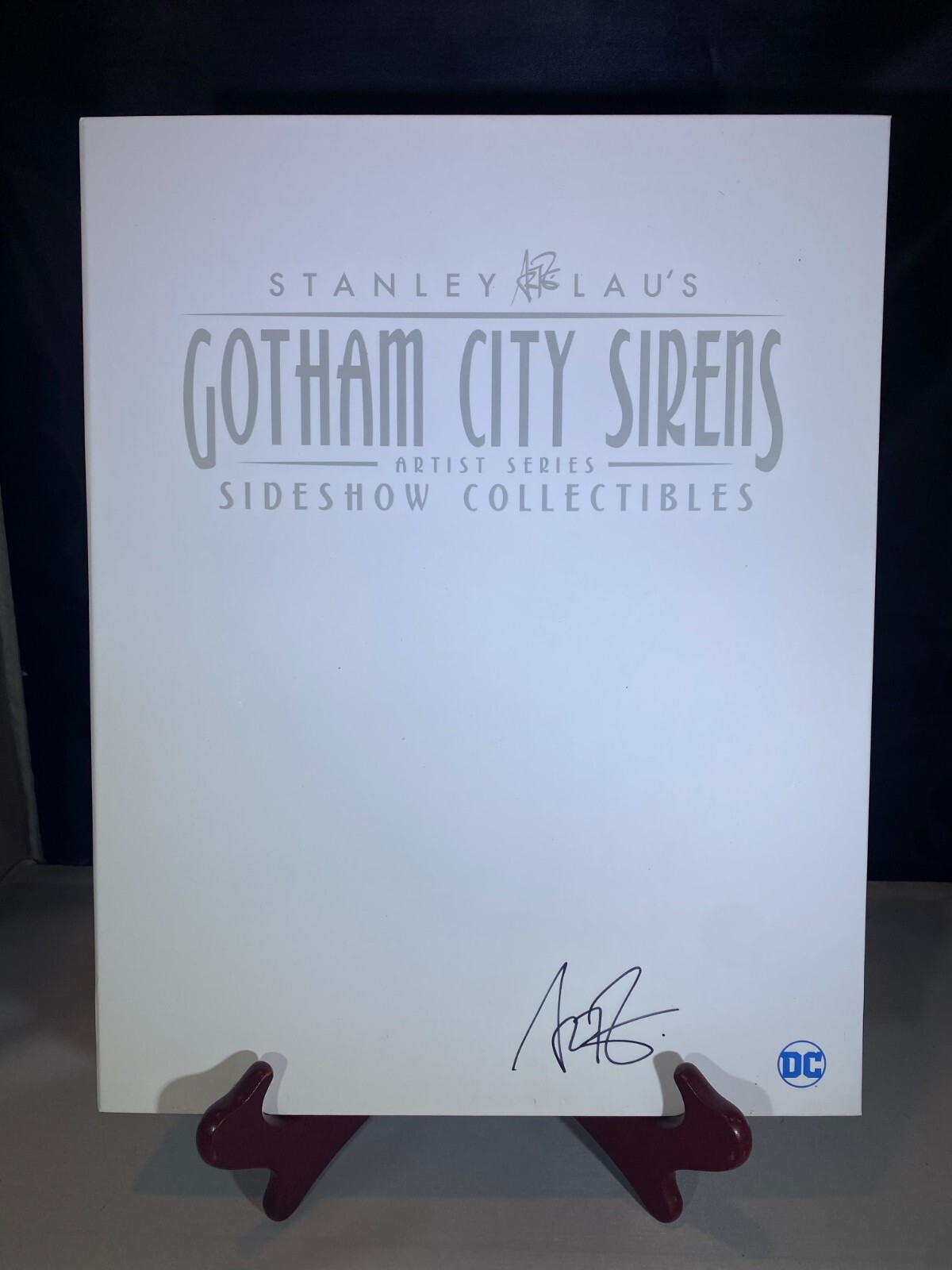 SIDESHOW 2017 ComicCon Exclusive Gotham City Sirens 22/25 RARE LAU AUTOGRAPHED