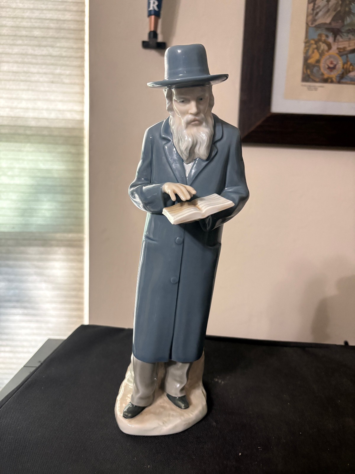 VTG Lladro NAC - Rabbi porcelain figurine #345G by Arnart Conte Retired Flawless