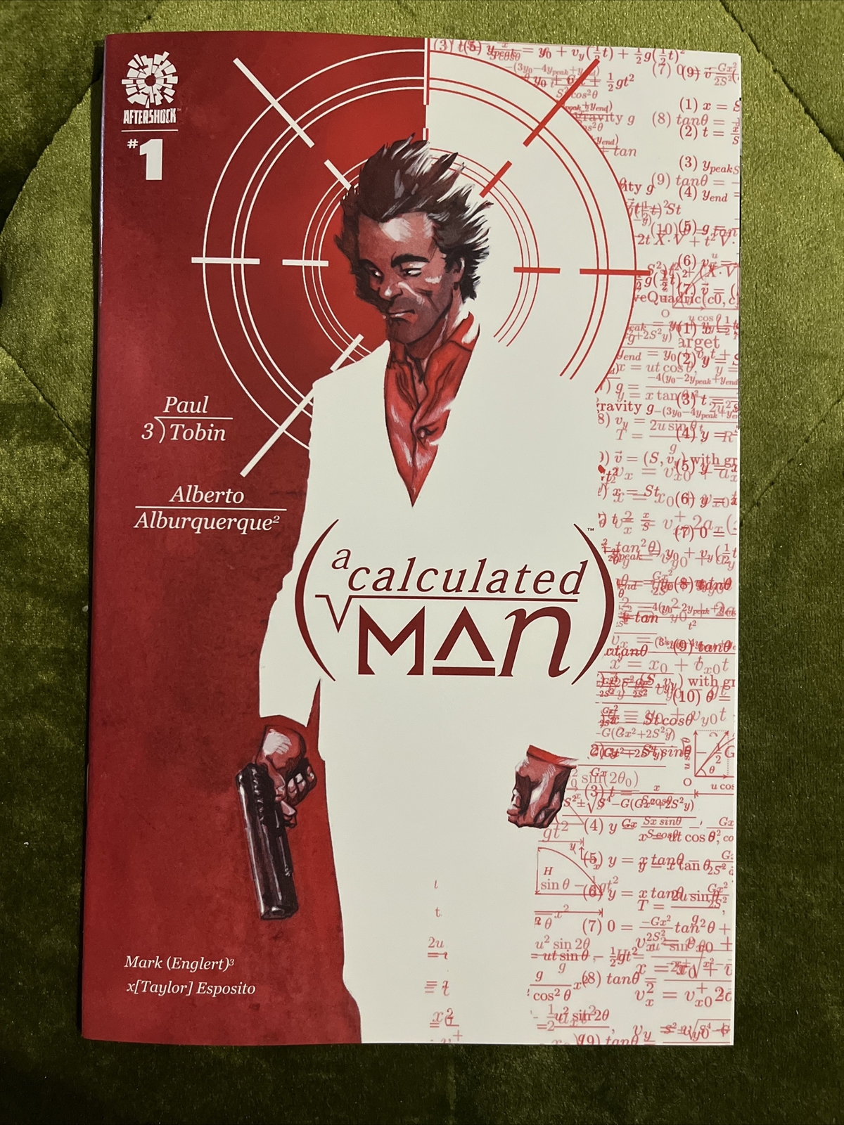 “A Calculated Man” #1 (2022 Aftershock) Cover A Paul Tobin NM TV Optioned