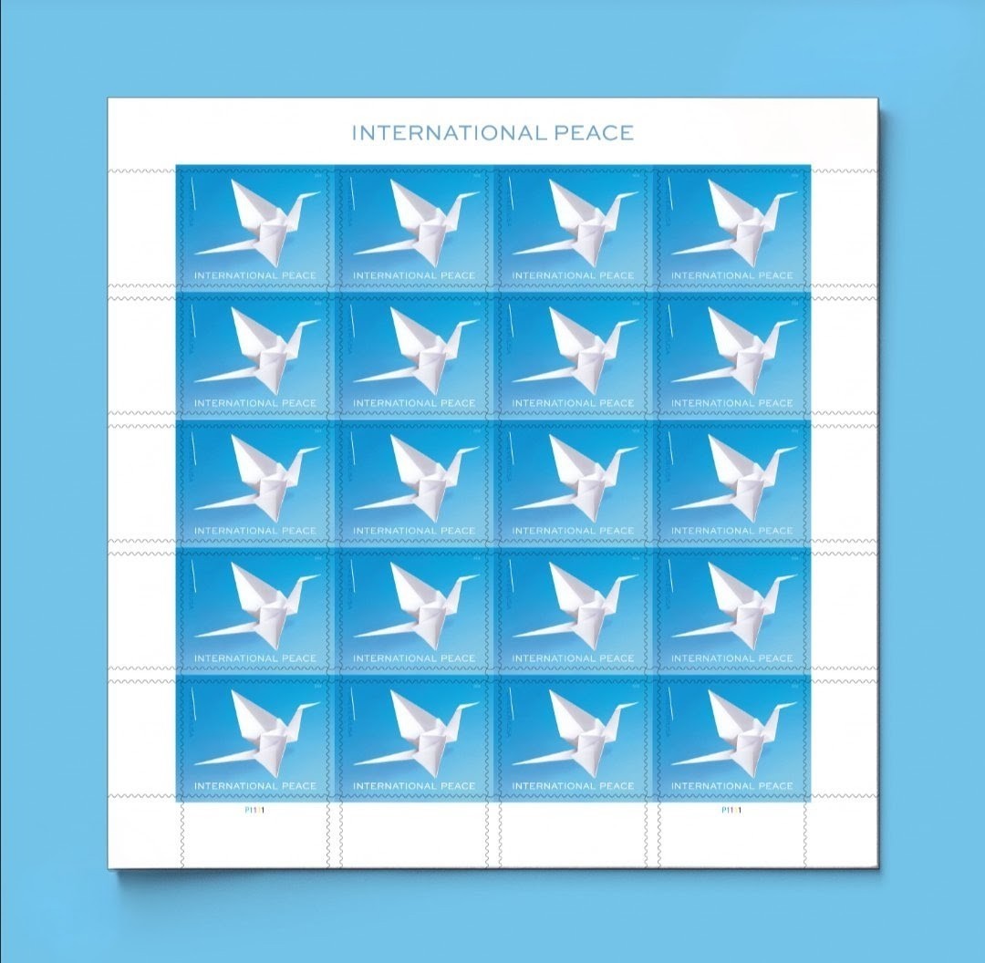 2026 International Peace Forever Stamps Sheet of 20