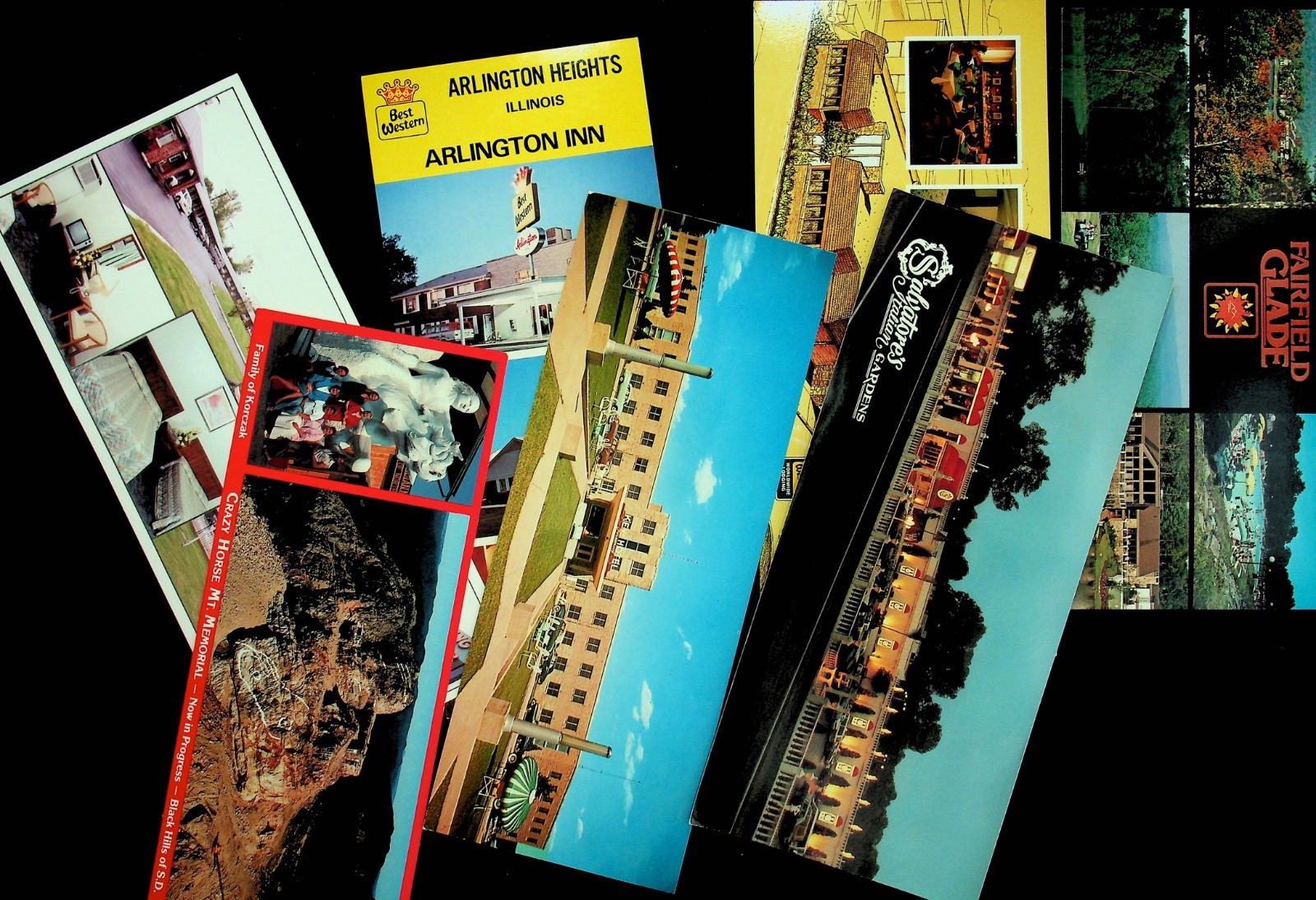 Seven Extra Long Postcards Size 9\ Seven Extra Long Postcards Size 9\