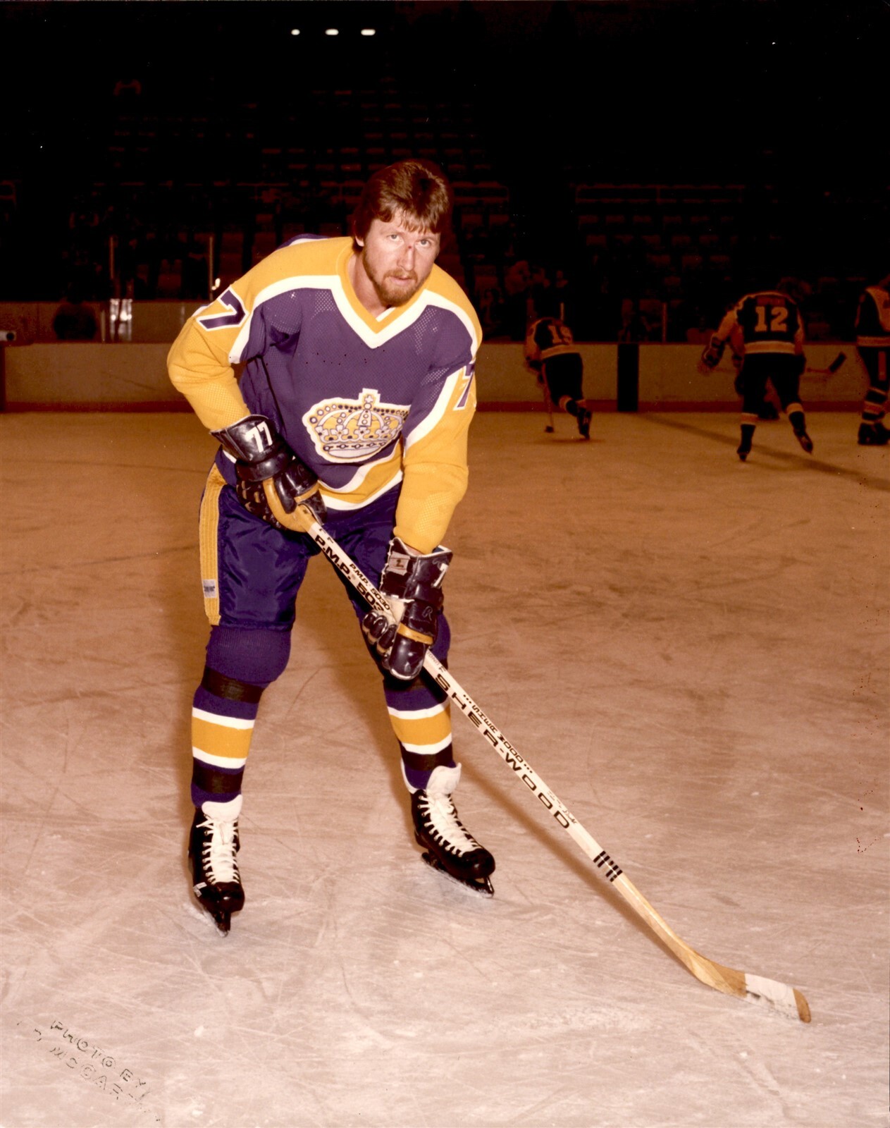 JDE6 Original James D McCarthy Color Photo GARRY UNGER 1980-81 LOS ANGELES KINGS