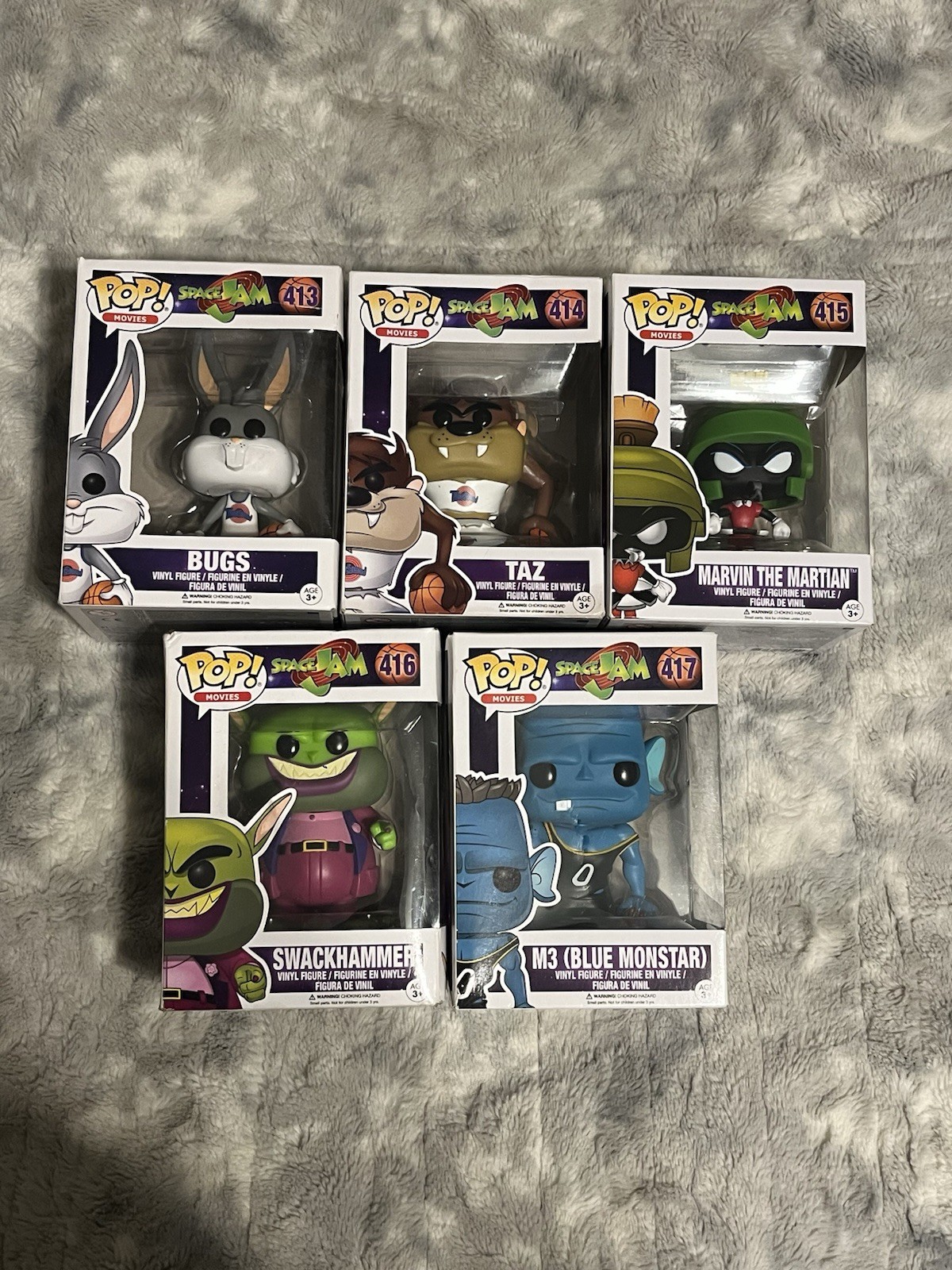 Space Jam Funko Full Set 2017