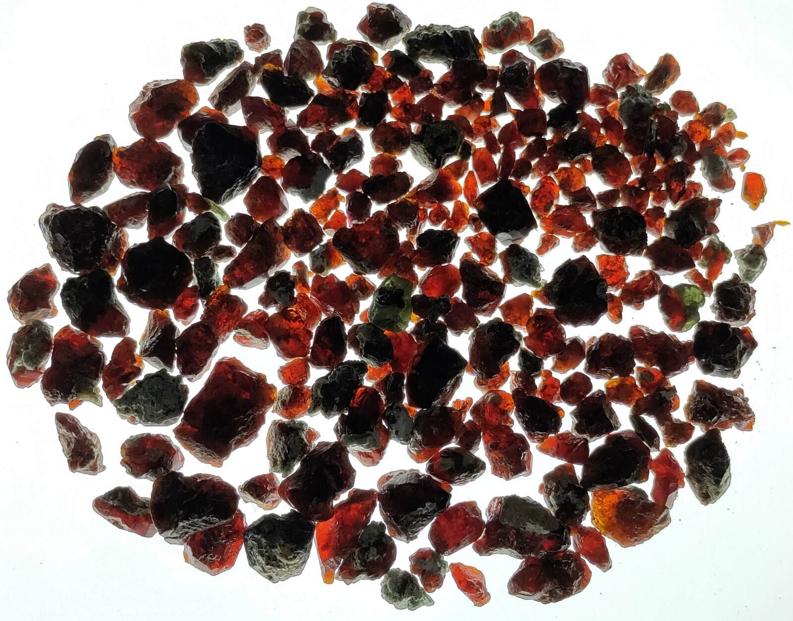 72 GM Clinohumite (Chondrodite) Lot From Badakhshan Afghanistan h
