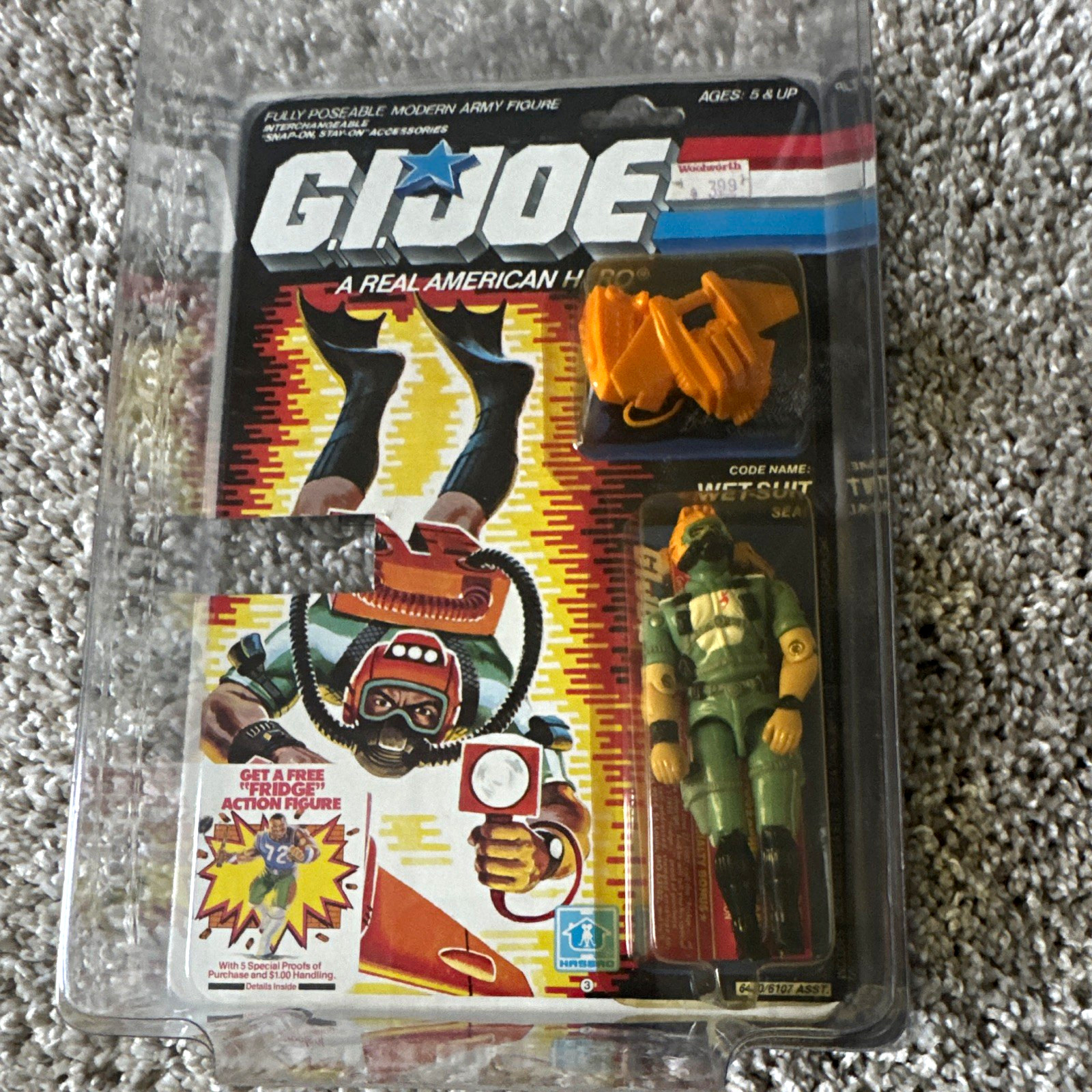 Hasbro G.I. Joe: A Real American Hero Wet-Suit SEAL Vintage Action Figure
