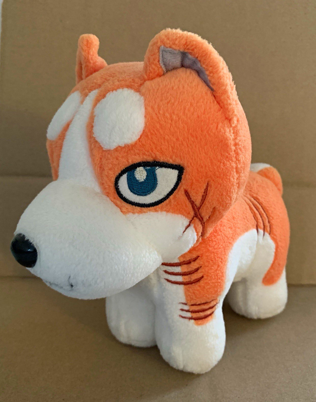 Ginga Densetsu Weed Nagareboshi Gin Riki SMALL Plush Very Rare Top Sangyo F/S