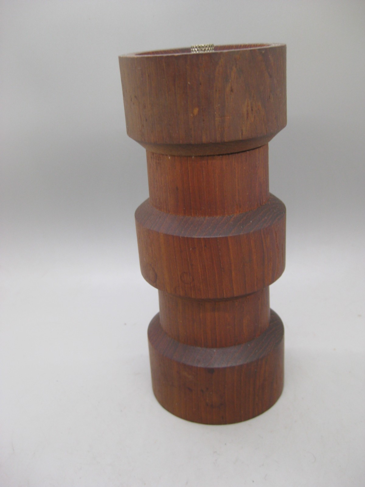 Vtg 1960's Park Green Teak Wood Pepper Mill Galatix Grinder Mid Century Dansk Vtg 1960's Park Green Teak Wood Pepper Mill Galatix Grinder Mid Century Dansk