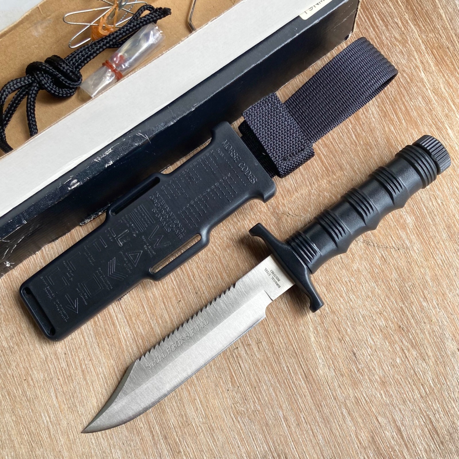 Vintage Special Forces Survival Knife, made in Japan