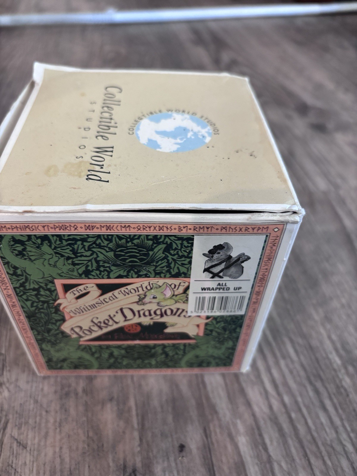 Pocket Dragons All Wrapped Up Real Musgrave 1998 Figurine Original Box Retired Pocket Dragons All Wrapped Up Real Musgrave 1998 Figurine Original Box Retired