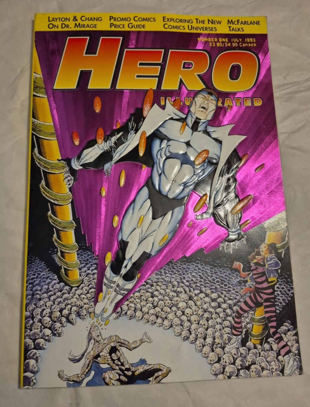 Hero Illustrated Magazine #1 Comic Book Magazine